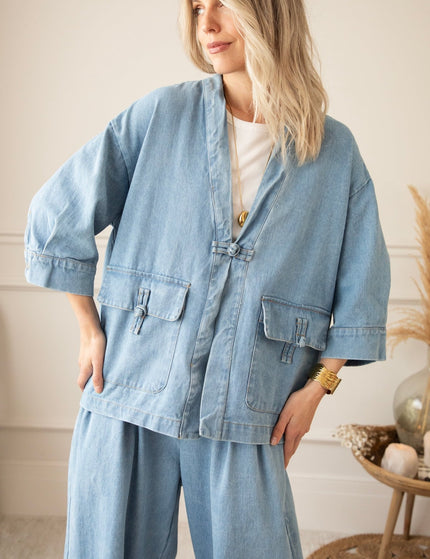 Loosen Up Blue - Jacket - ellemilla