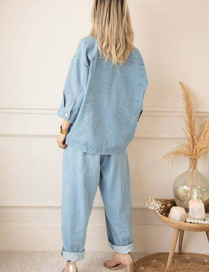 Loosen Up Blue - Jacket - ellemilla