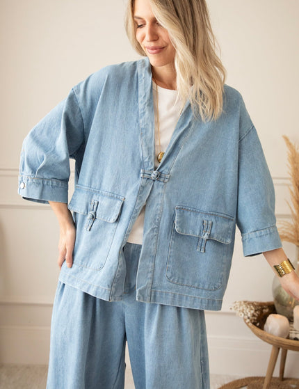 Loosen Up Blue - Jacket - ellemilla