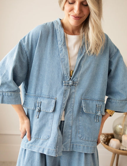 Loosen Up Blue - Jacket - ellemilla