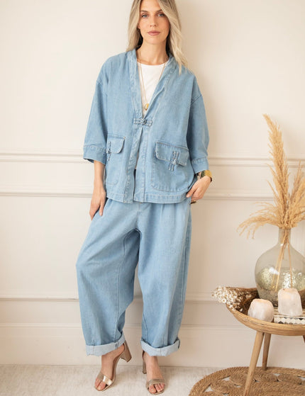 Loosen Up Blue - Jacket - ellemilla