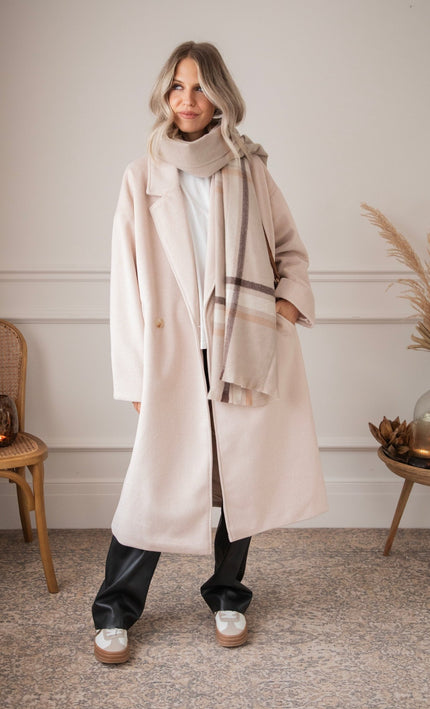 Lorelai Beige - Mantel - ellemilla