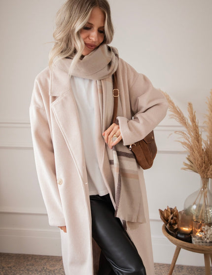 Lorelai Beige - Mantel - ellemilla