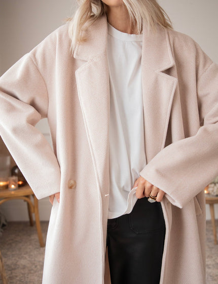 Lorelai Beige - Mantel - ellemilla