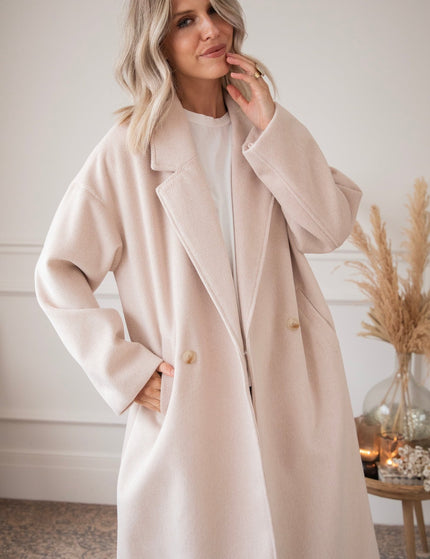 Lorelai Beige - Mantel - ellemilla