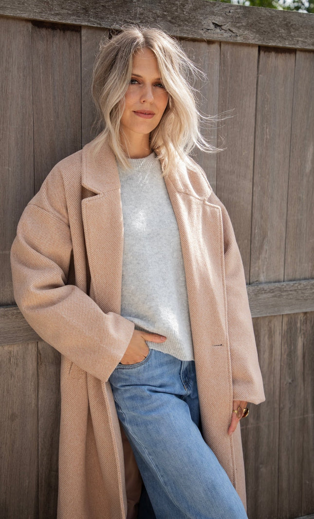 Lorelai Camel - Mantel - ellemilla