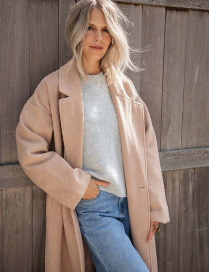 Lorelai Camel - Mantel - ellemilla