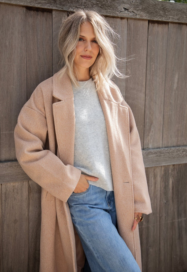 Lorelai Camel - Mantel - ellemilla