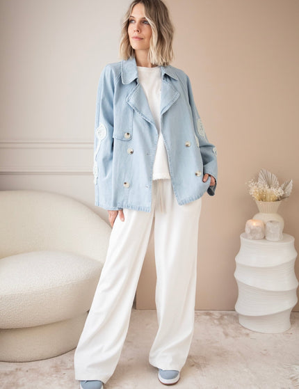 Lotus Denim Light Blue - Jacket - ellemilla