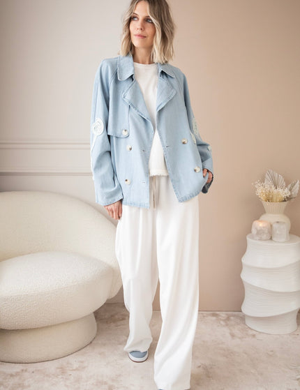 Lotus Denim Light Blue - Jacket - ellemilla