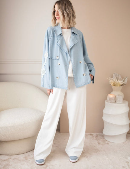 Lotus Denim Light Blue - Jacket - ellemilla