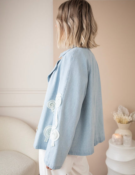 Lotus Denim Light Blue - Jacket - ellemilla