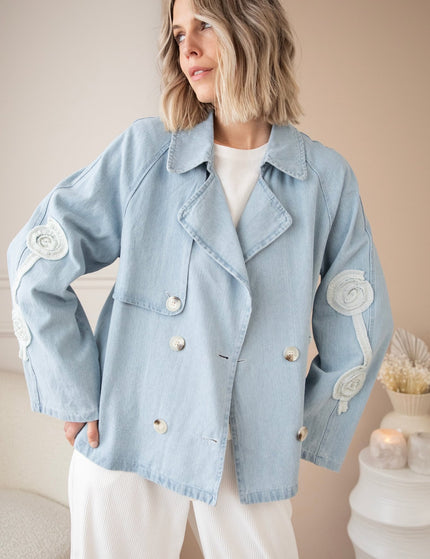Lotus Denim Light Blue - Jacket - ellemilla