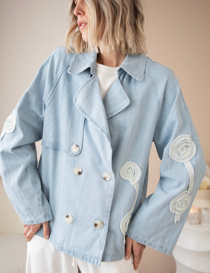 Lotus Denim Light Blue - Jacket - ellemilla