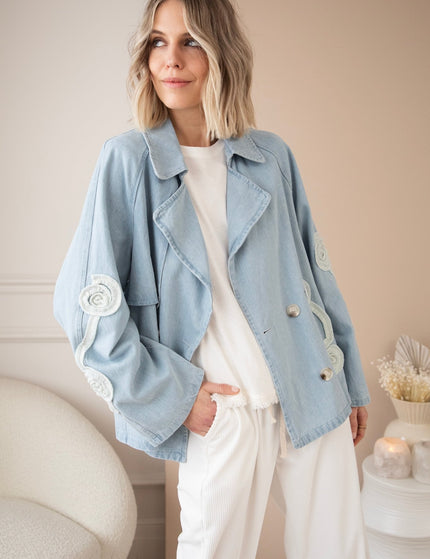 Lotus Denim Light Blue - Jacket - ellemilla