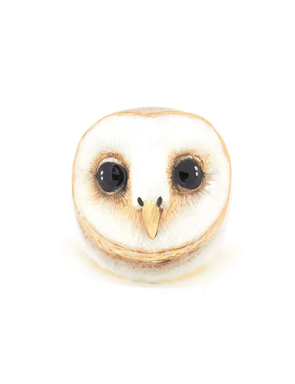 Lucky Owl White - Ring - ellemilla