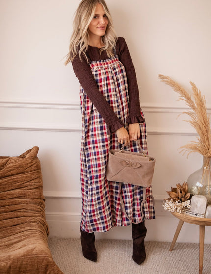 Lumberjack Charm Red/Blue - Jumpsuit - ellemilla