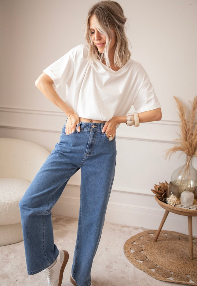 Lunar Denim Blue - Jeans - ellemilla