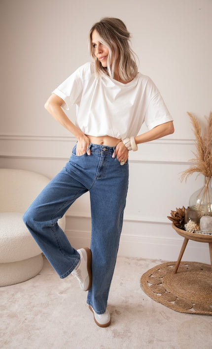 Lunar Denim Blue - Jeans - ellemilla