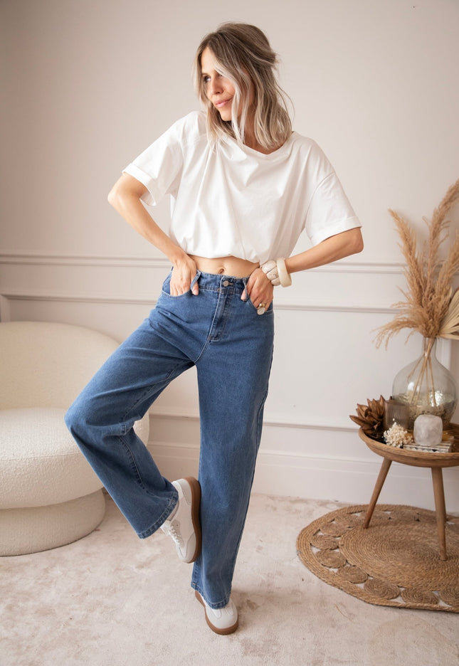 Lunar Denim Blue - Jeans - ellemilla