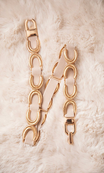 Lunar Eclipse Beige/Gold - Riem - ellemilla