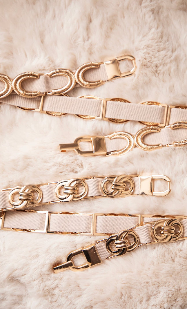 Lunar Eclipse Beige/Gold - Riem - ellemilla