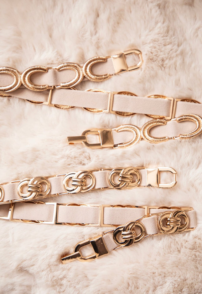 Lunar Eclipse Beige/Gold - Riem - ellemilla