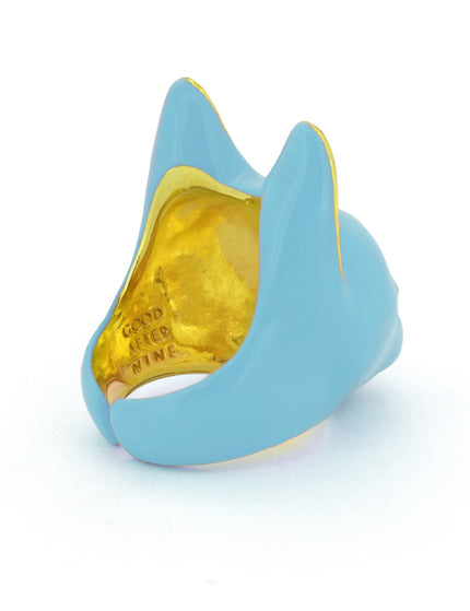 Maew Cat Blue - Ring - ellemilla