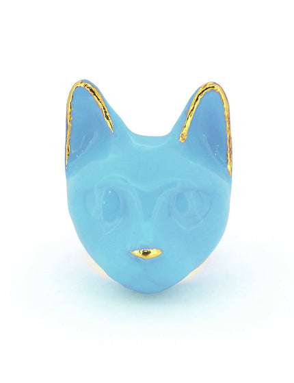 Maew Cat Blue - Ring - ellemilla