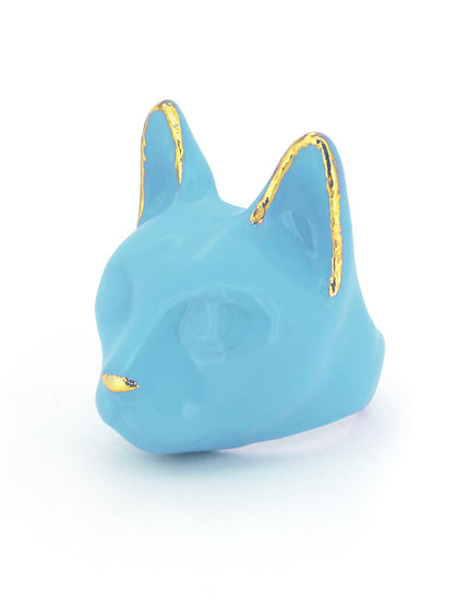Maew Cat Blue - Ring - ellemilla