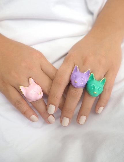 Maew Cat Lila - Ring - ellemilla