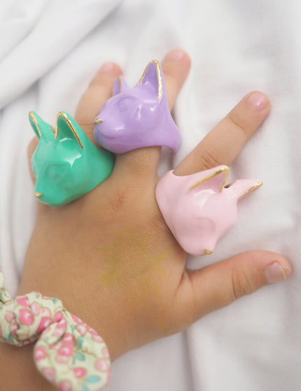 Maew Cat Pink - Ring - ellemilla