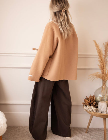 Manon Buckle Camel - Jas - ellemilla