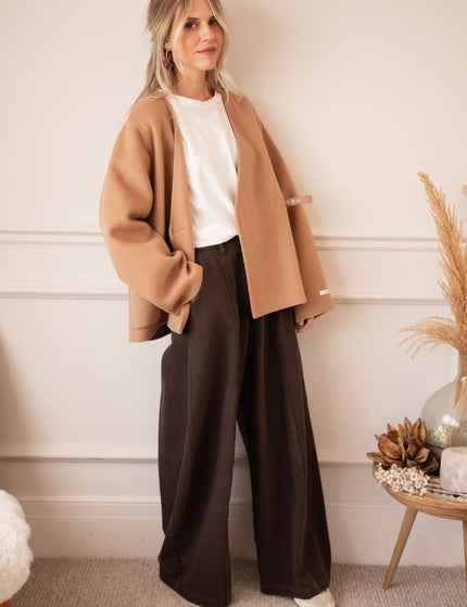 Manon Buckle Camel - Jas - ellemilla