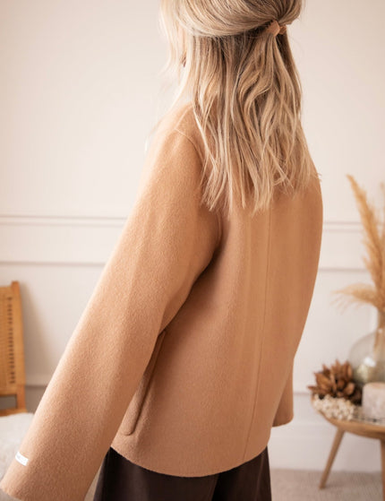 Manon Buckle Camel - Jas - ellemilla