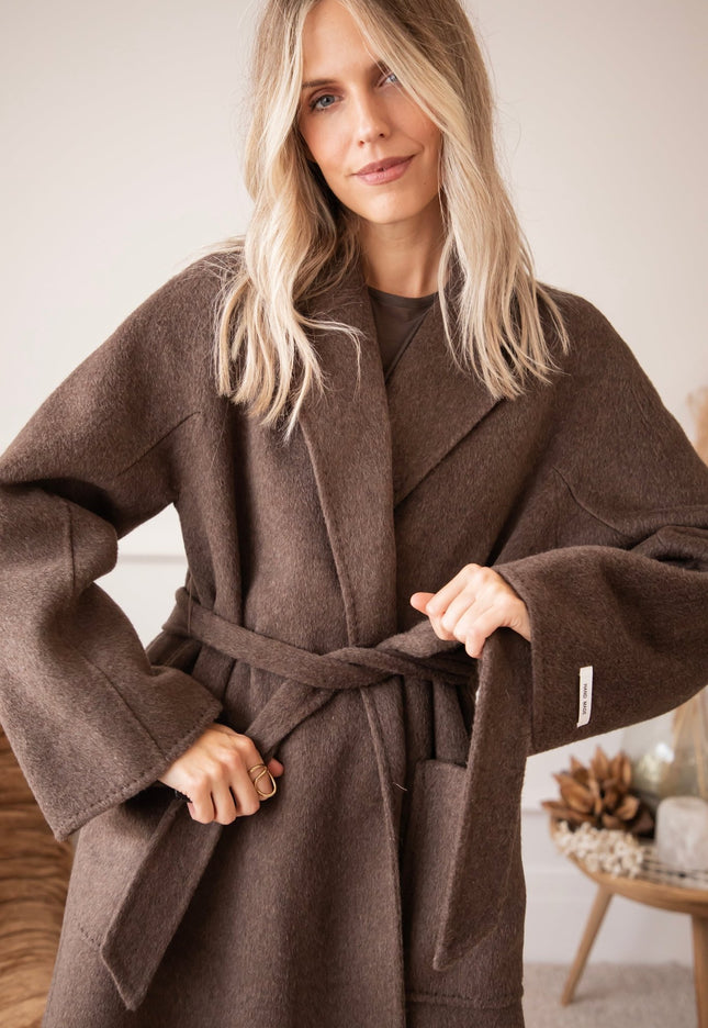 Mara Manteaux Choco - Jas - ellemilla