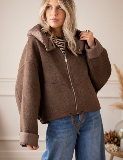 Mara Mood Mix Choco - Jacket - ellemilla