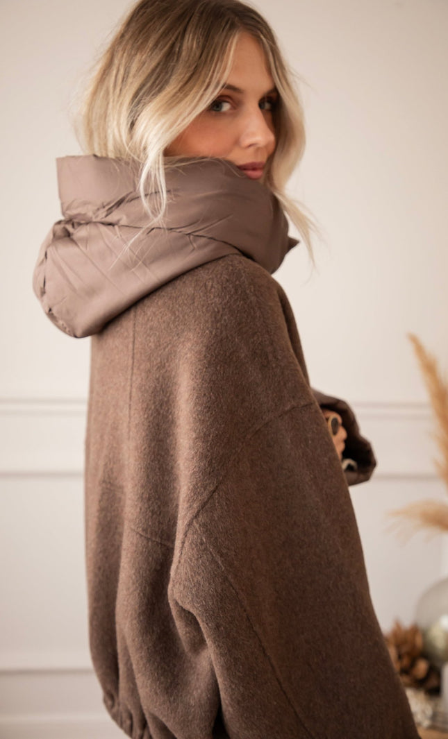 Mara Mood Mix Choco - Jacket - ellemilla
