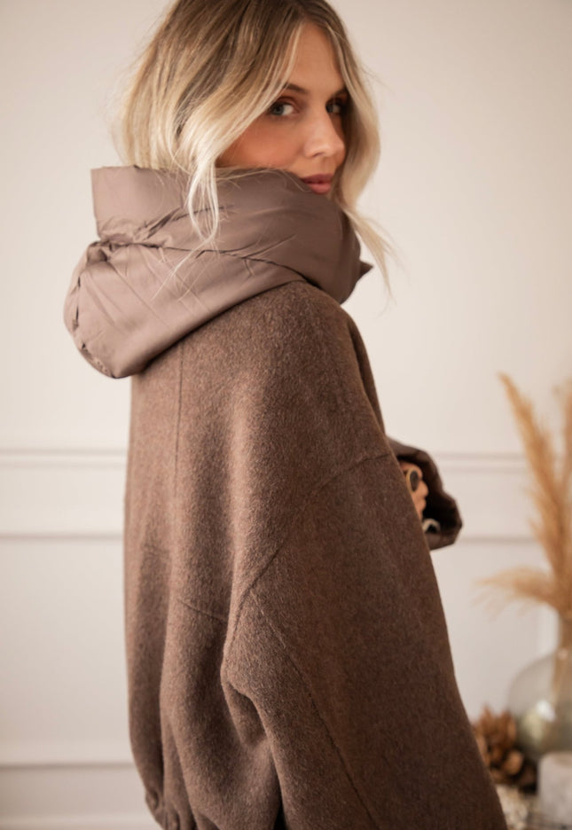 Mara Mood Mix Choco - Jacket - ellemilla