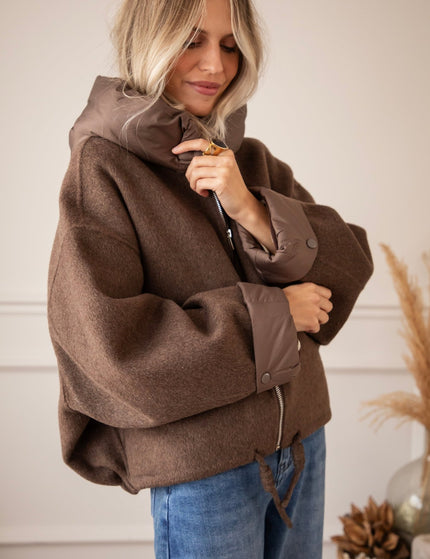 Mara Mood Mix Choco - Jacket - ellemilla
