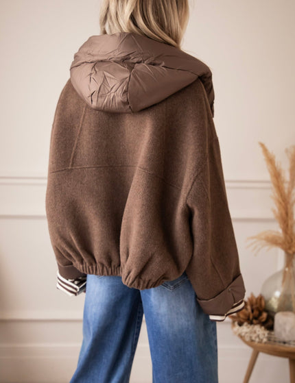 Mara Mood Mix Choco - Jacket - ellemilla