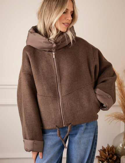 Mara Mood Mix Choco - Jacket - ellemilla