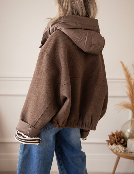 Mara Mood Mix Choco - Jacket - ellemilla