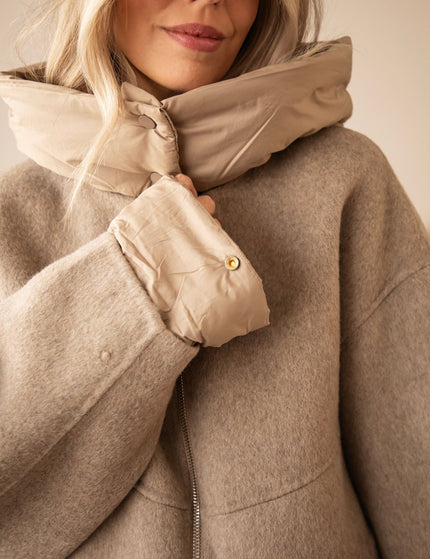Mara Mood Mix Taupe - Jacket - ellemilla