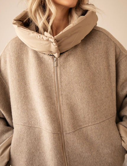 Mara Mood Mix Taupe - Jacket - ellemilla