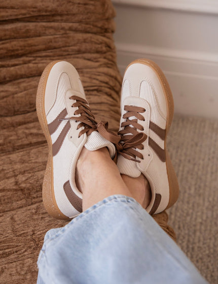Marlow Beige/Brown - Sneakers - ellemilla
