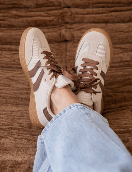 Marlow Beige/Brown - Sneakers - ellemilla