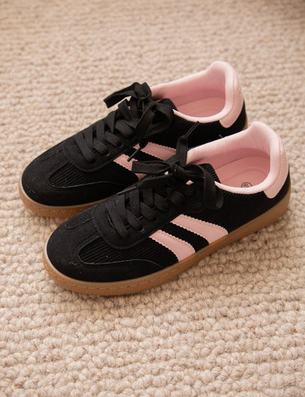 Marlow Black/Pink - Sneakers - ellemilla