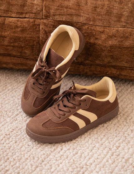 Marlow Brown/Beige - Sneakers - ellemilla
