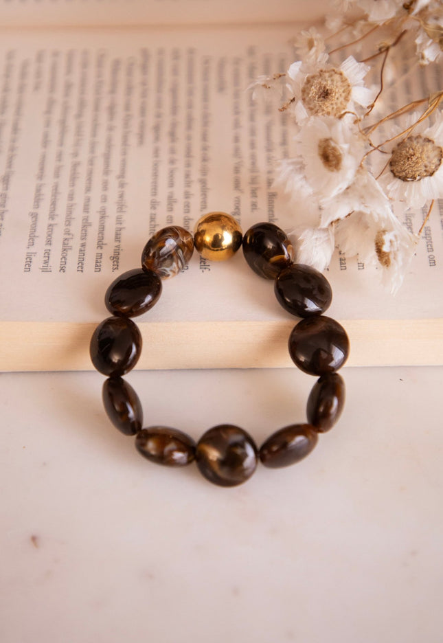 Melted Marble Mocha - Armband - ellemilla